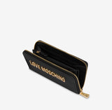 Portafogli Love Moschino donna zip around Lettering Logo