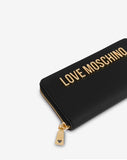 Portafogli Love Moschino donna zip around Lettering Logo